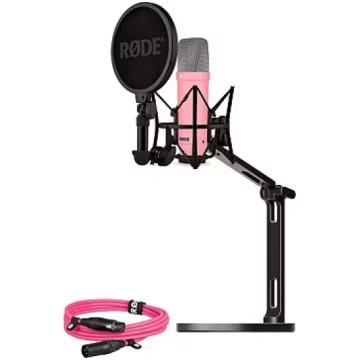 Rode NT1 Signature +XLR cable+Desktop Studio Arm, 