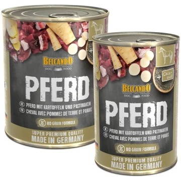 BELCANDO HORSE WITH POTATOES&PARSNIPS 800G - KONSE