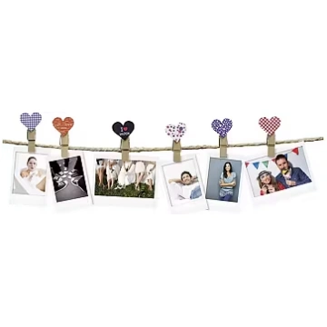 Fujifilm Instax Design Clips Heart 10pcs (42600108