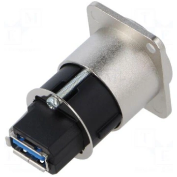 Adapter | USB A socket-back,USB B socket-front | F