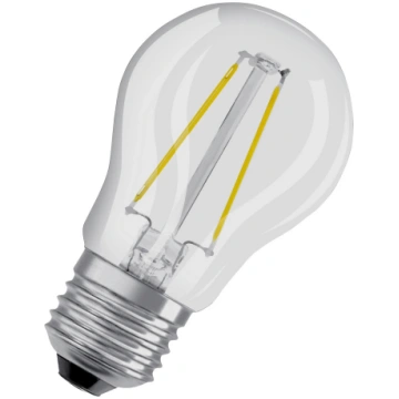 LED spuldze OSRAM Filament, E27, P40, burbuļa form