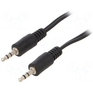 Cable | Jack 3.5mm 3pin plug,both sides | 1.2m | b