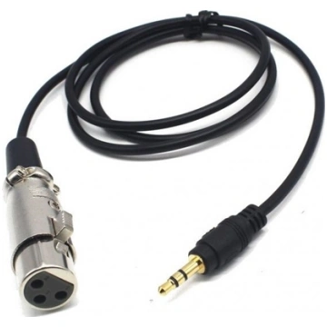 Mozos Kabel mikrofonowy XLR - Mini Jack 3.5 mm MCA