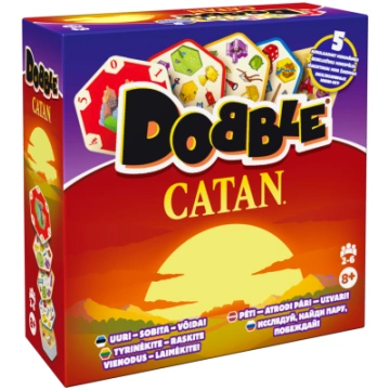 BRAIN GAMES spēle Dobble Catan, (LT, LV, EE), BRG#