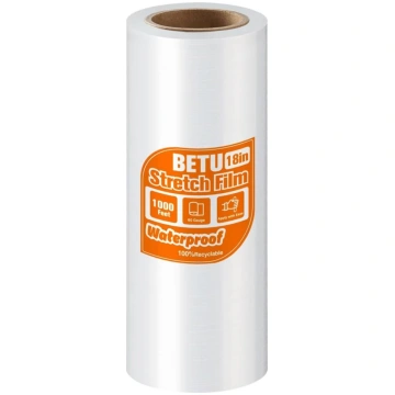 BETU 100 x 1000 pēdas Stretch plēve pārvietošanas