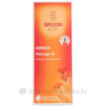 Weleda Arnika masāžas eļļa ar pumpīti, 100 ml