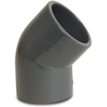 PVC Līkumi 45" D20 PLIMAT