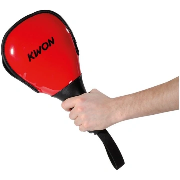 Tekvondo dubultā ķepa Kwon Straight, sarkana