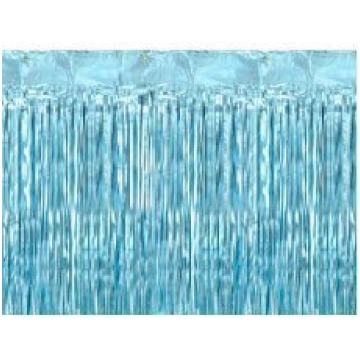Svētku aizkars, zils, 90x250cm