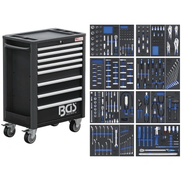 WORKSHOP TROLLEY PRO EXCLUSIVE | 8 DRAWERS | WITH 