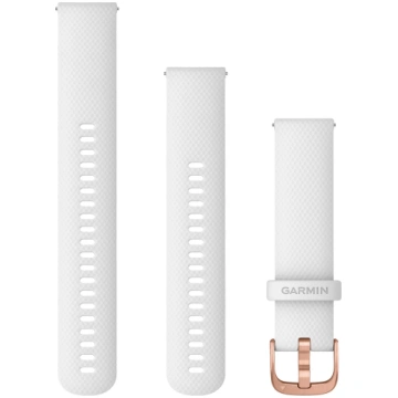 Garmin Quick Release replacement bracelet, white/r