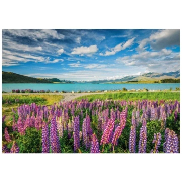 Puzzle Lupins at Lake Tekapo Clementoni