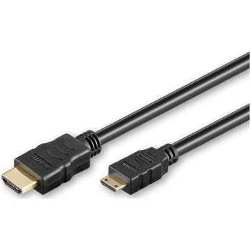 MicroConnect 4K HDMI A-C cable 5m Gold plated conn