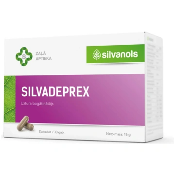 SILVADEPREX kapsulas N30 SILVANOLS