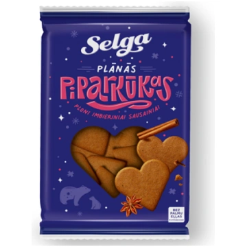 Plānas piparkūkas Selga, 500g