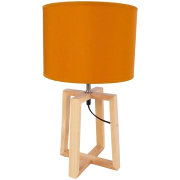 Galda stāvlampas Home4you Wooden DH07187, E14, 40W