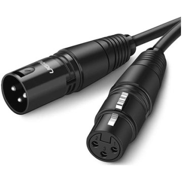 Kabel Ugreen XLR - XLR 10m czarny (20714) 20714