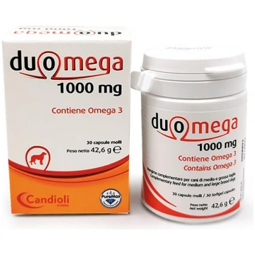 Duomega dogs 1000mg N30 Candioli