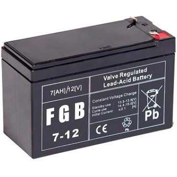 BATTERY 12V 7AH VRLA/FGB7-12 EMU FGB7-12 590236781