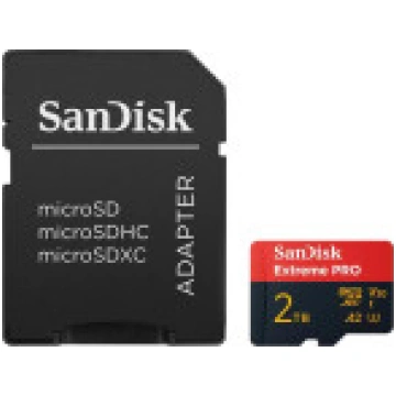 Sandisk Extreme Pro Microsdxc 2 TB 10. klase UHS-I