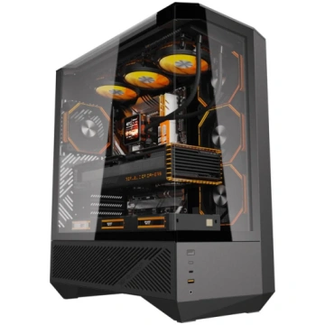 darkFlash Darkflash DY460 computer case (Black) + 