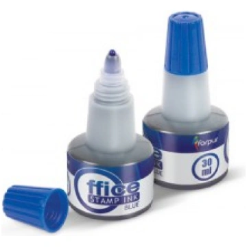 Zīmogu tinte melna, 30ml. Forpus FO60423