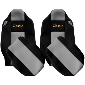 Seat covers - Classic RENAULT T - INTEGRATED HEADR