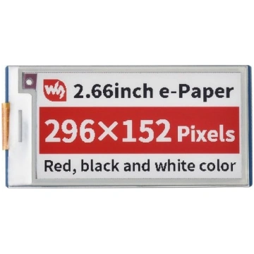 Waveshare Wyswietlacz E-paper E-Ink - 2 66apos;apo