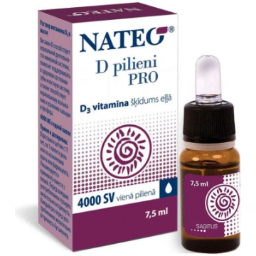NATEO D Pro 4000 SV pilieni 7.5 ml