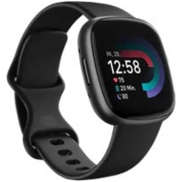FITBIT Versa 4 Fitness Tracker with Band Black, FB