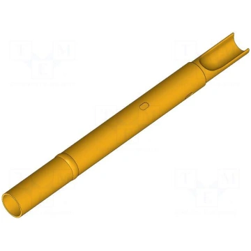 Test probe socket | gold-plated | KS-004 | soldere
