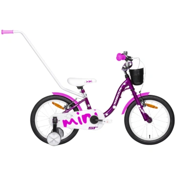 Bērnu velosipēds TABOU Mini ST, 16"" violeti balts