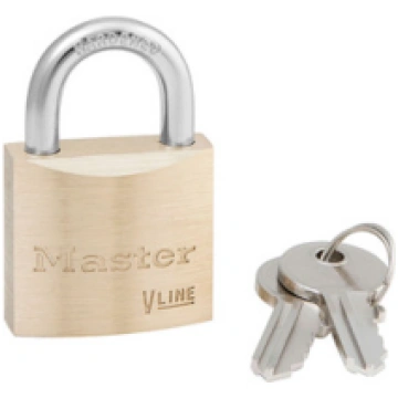 4130 | Vline Brass Padlock Master Lock