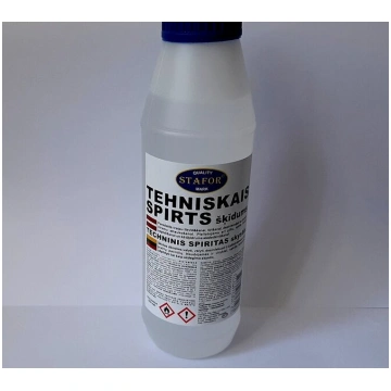 Tehniskais spirts - Roku, priekšmetu vai virsmu de