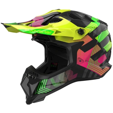 LS2 MX700 SUBVERTER EVO II CHROMATIC, MOTO ĶIVERE,