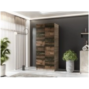 Skapis GOLD 2D, Ozols sonoma/Old style Kier