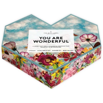 Dāvanu komplekts You Are Wonderful, Heart Shaped G