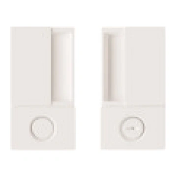 Bīdāmo durvju rokturi WAVE WC Balta AGB WAVE Blind