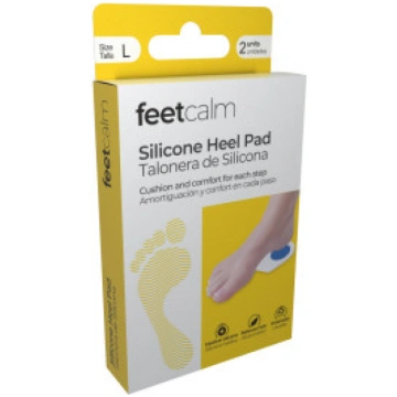Silicone Heel Pad - Size L, 1 pair