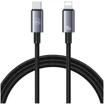 USAMS SJ662USB01 USB-C uz Lightning uzlādes un dat