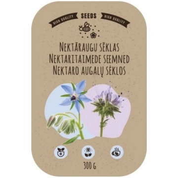 Gurķumētras un facēliju sēklas 300g