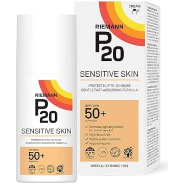 Riemann P20 SPF50 jutīgs saules krēms, izturīgs pr