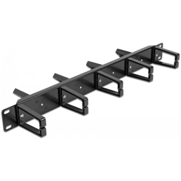 Delock Delock 66850, Cable Management Panelis, Bla