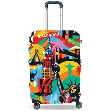 Koferu čehols 73 cm BG Berlin POP ART L