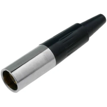 AG3M; Plug; XLR mini; male; PIN: 3; for cable; sol