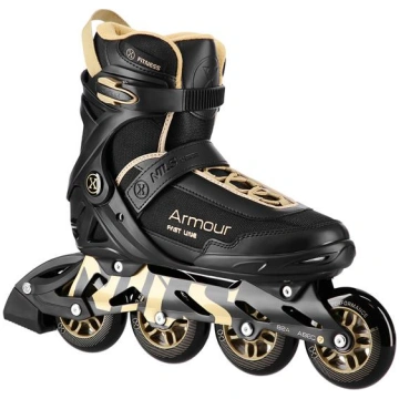 Nils Extreme NA22151 INLINE SKATES ARMOR BLACK GOL