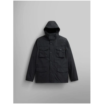 TACTICAL M-65 FIELD JACKET - BLACK / 2XL