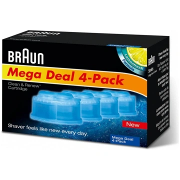 Braun | Refills 4 Pack | Clean and Renew CCR4 3+1