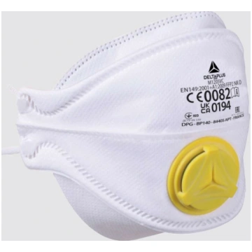 Vienreizlietojams respirators M1205VD, salokāms + 