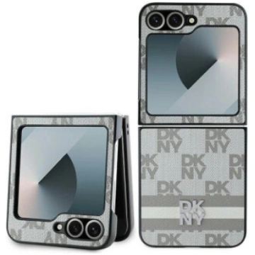 DKNY Checkered Pattern Printed Stripes Case for Sa